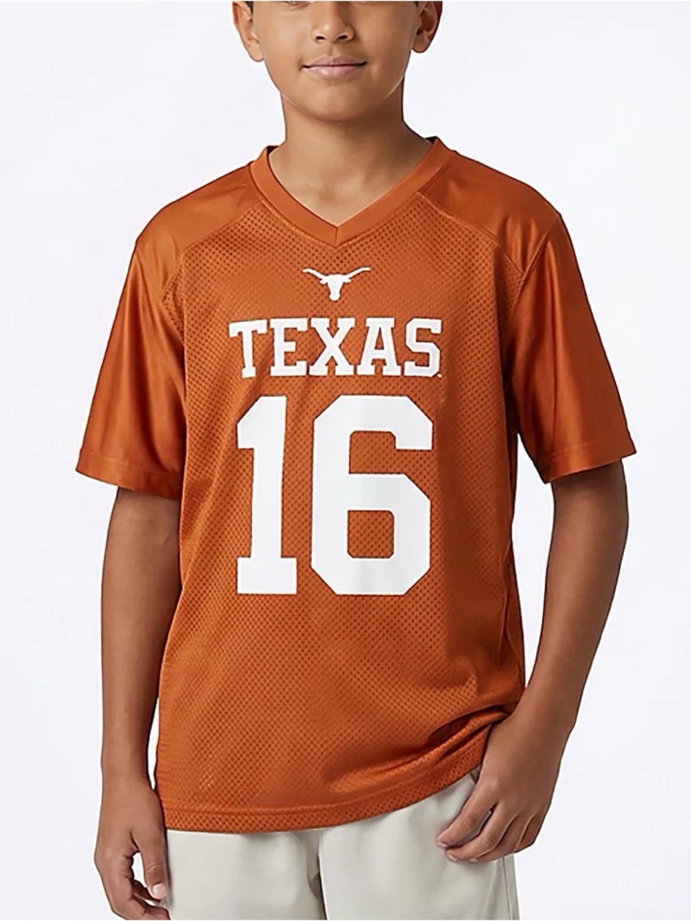 EUC Retro Brand Boys' Texas Longhorns Arch Manning Replica Jersey
